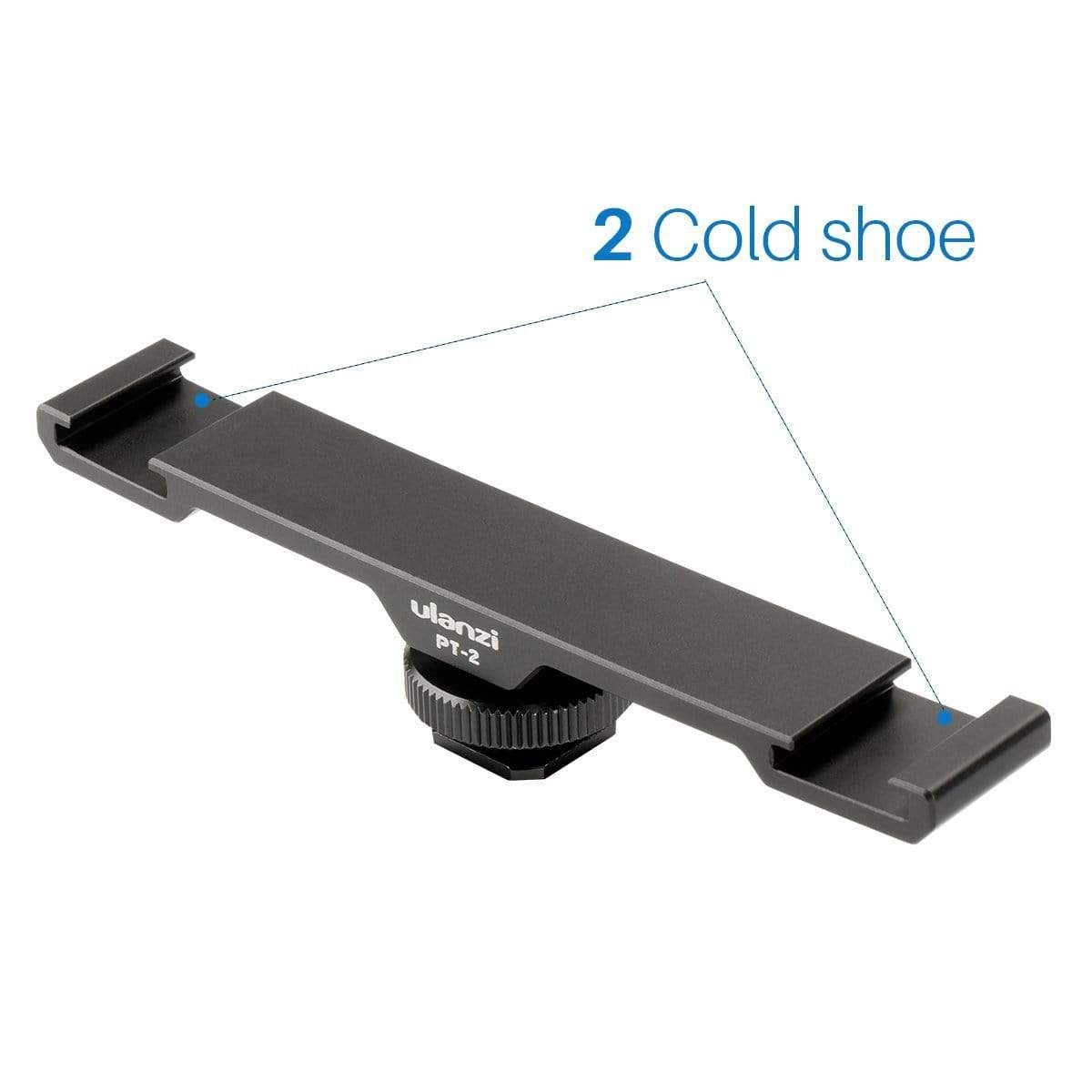 Ulanzi PT-2 Dual Cold Shoe Mount