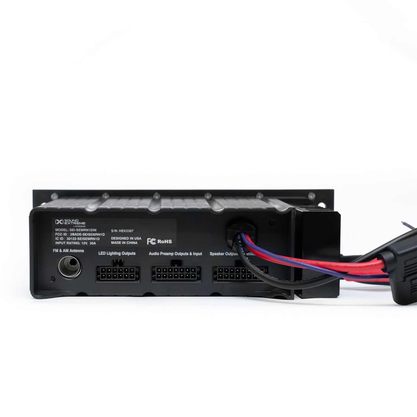 EcoXgear SoundExtreme Marine DIN Radio