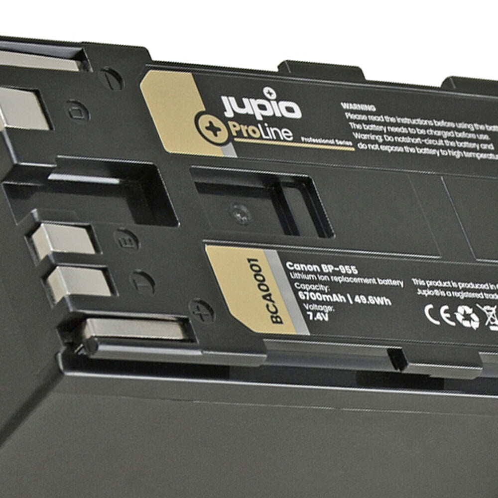 Jupio ProLine Li-ion 7.4V 10050mAh Battery For Canon BP-975 Video Camera