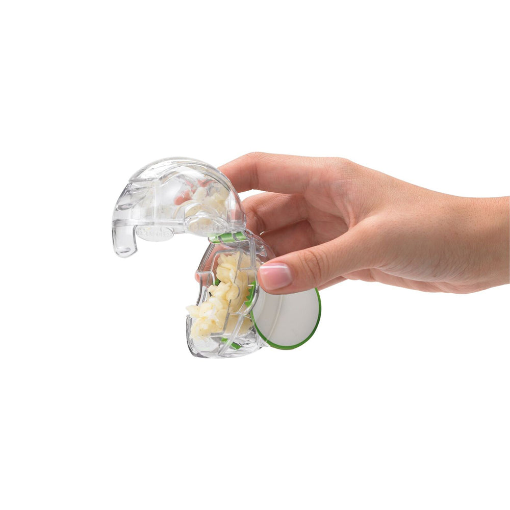 Chef'n Vibe Round 7cm Garlic Chopper Roller (Clear)