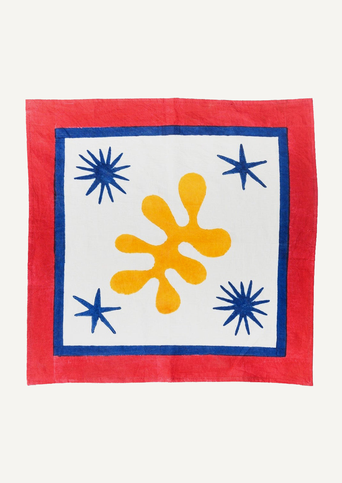 Celestial Block Print Napkin