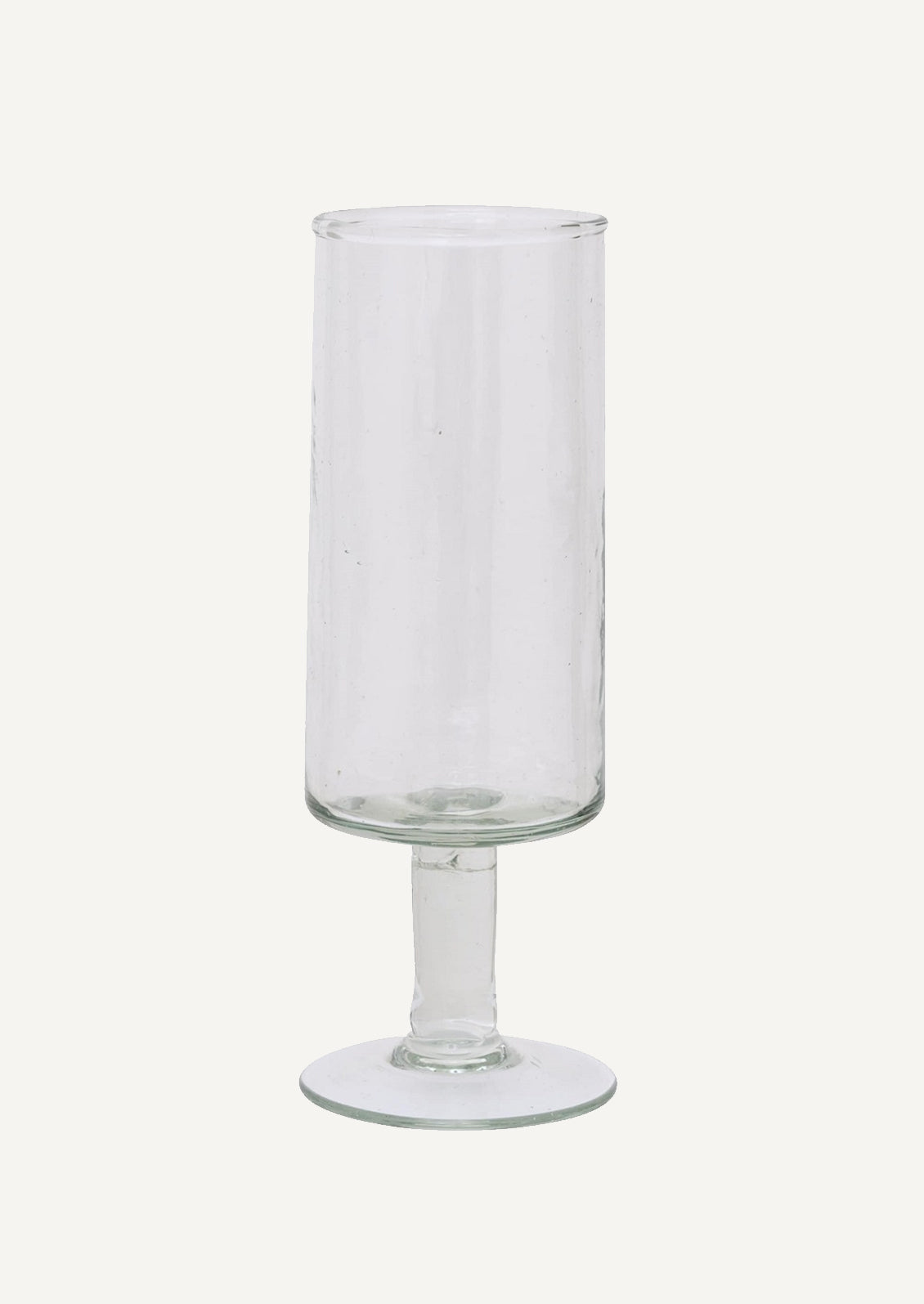 Stemmed Hammered Glassware