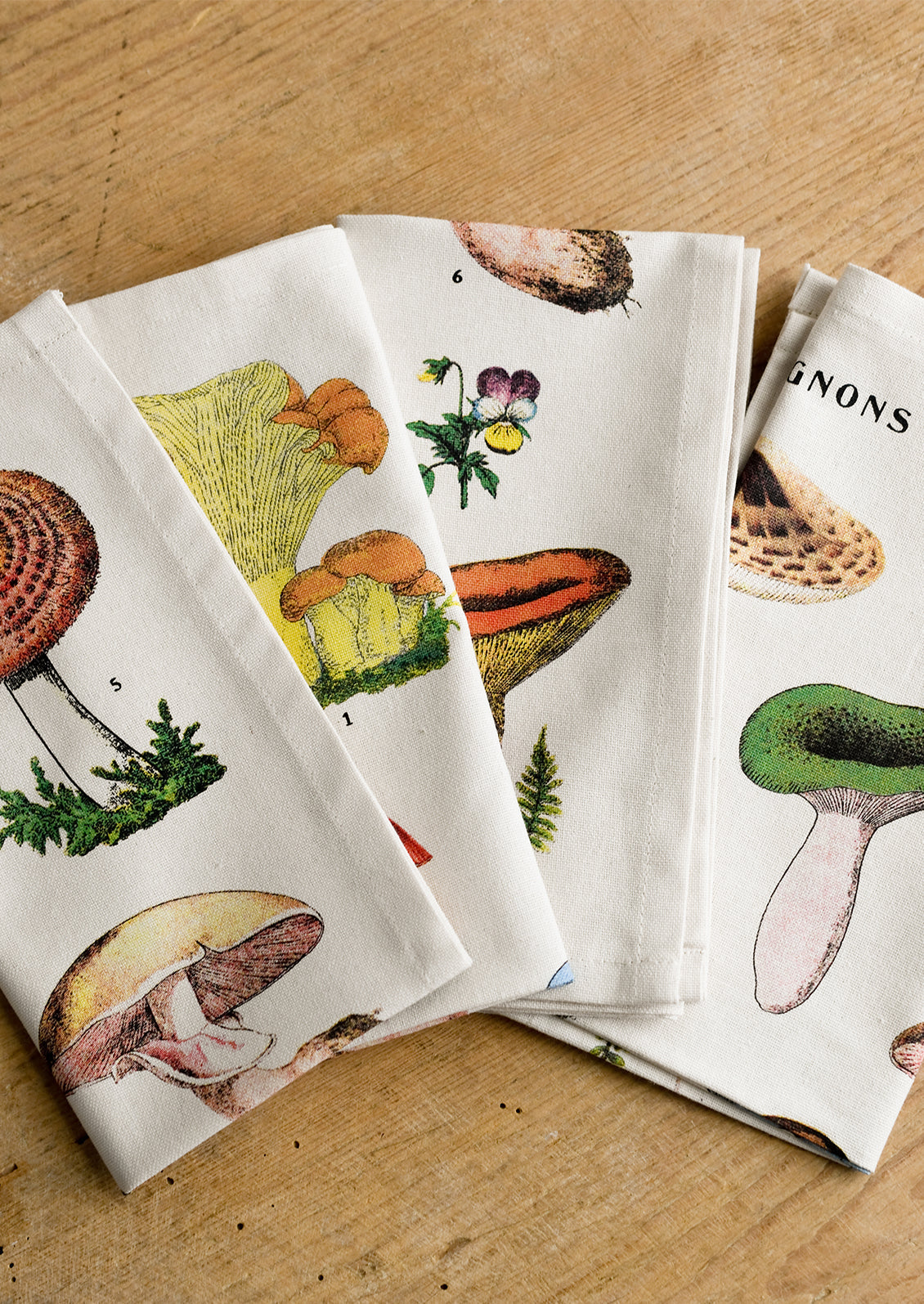 Champignons Napkin Set