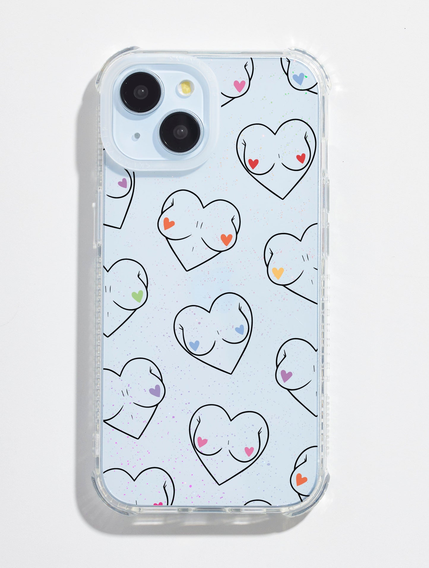 Charlotte Willcox x Skinnydip Boob Hearts Shock iPhone Case