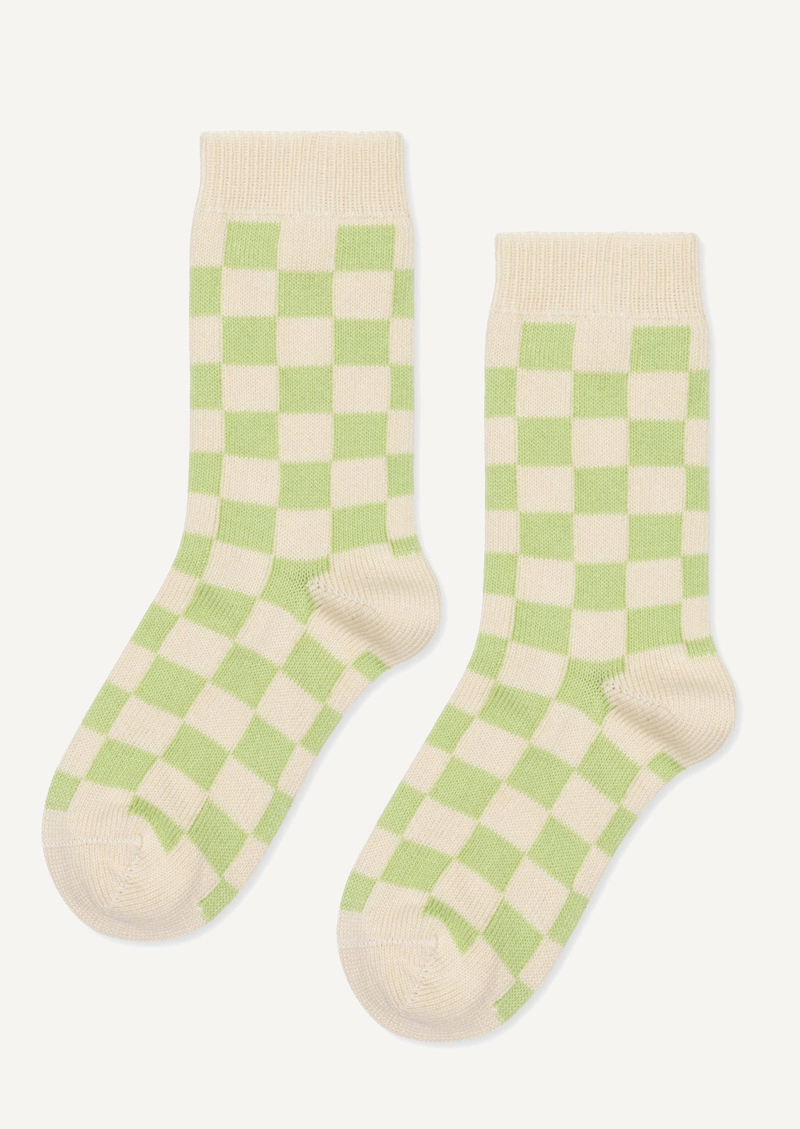 Checkered Crew Socks