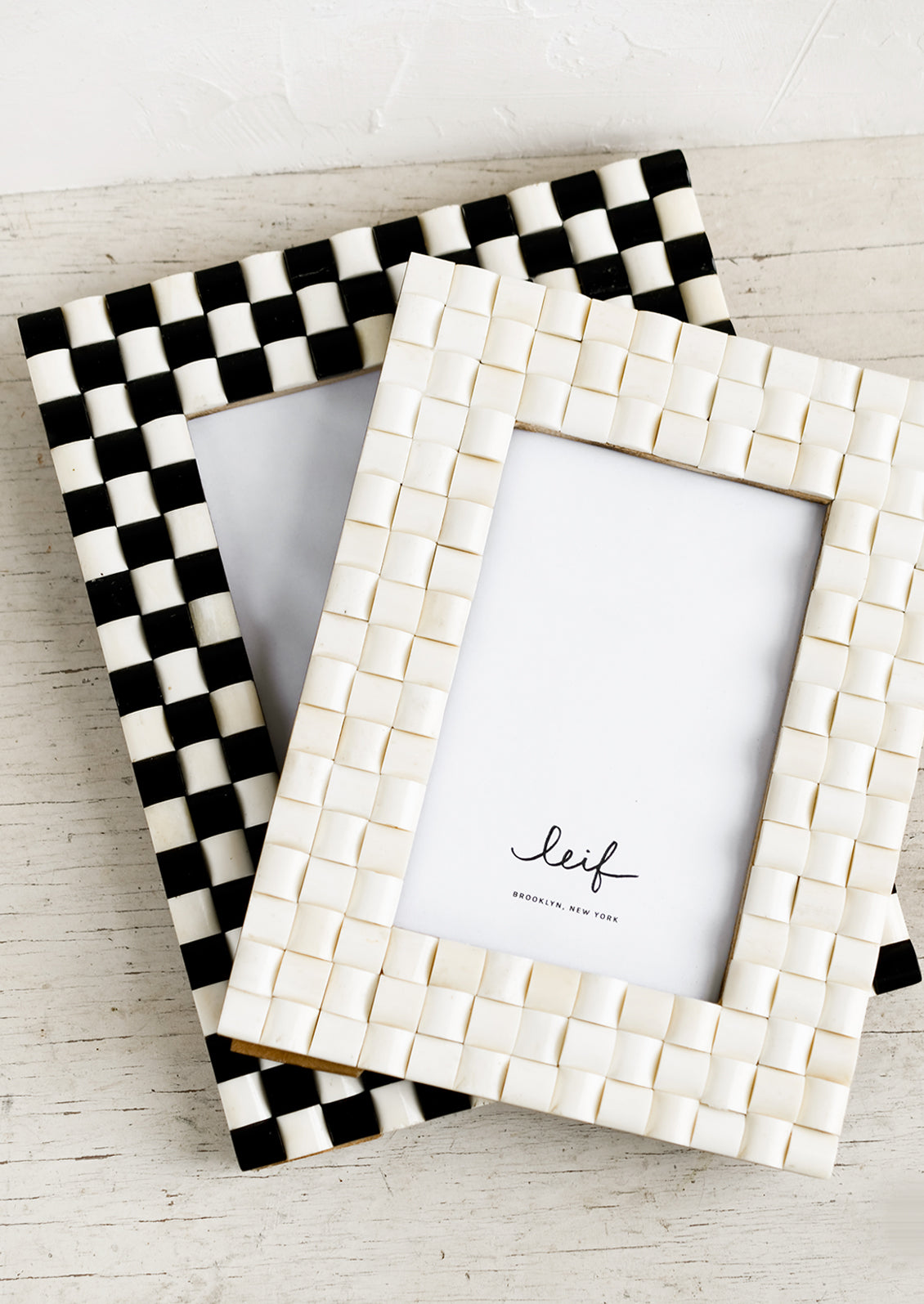 Checkered Weave Picture Frame