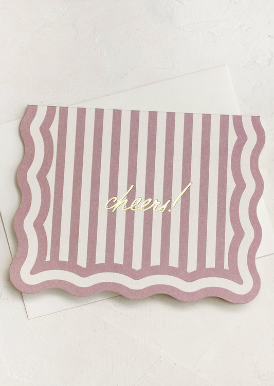 Patio Stripe Cheers Card