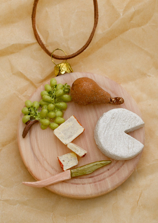 Cheese Plate Ornament