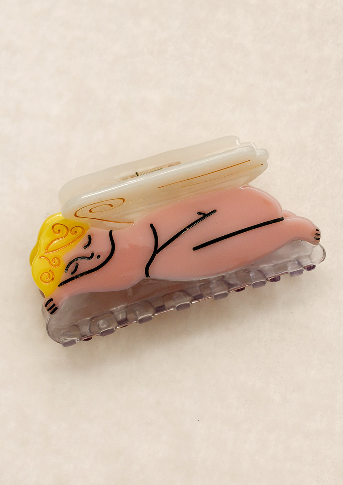 Sleeping Cherub Hair Claw