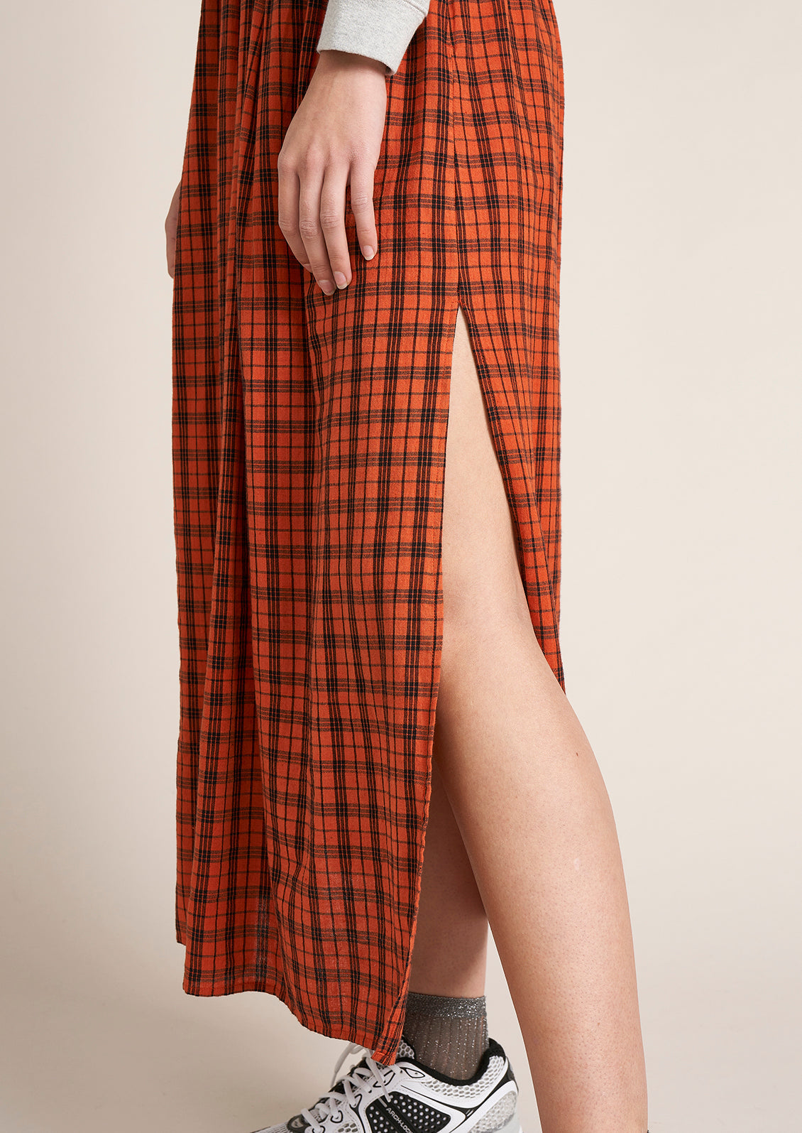Chiara Tartan Check Skirt