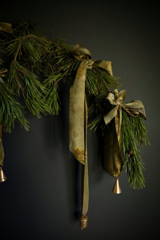 LIMITED EDITION | Original Eco-Print No. 122 Silk Ribbon