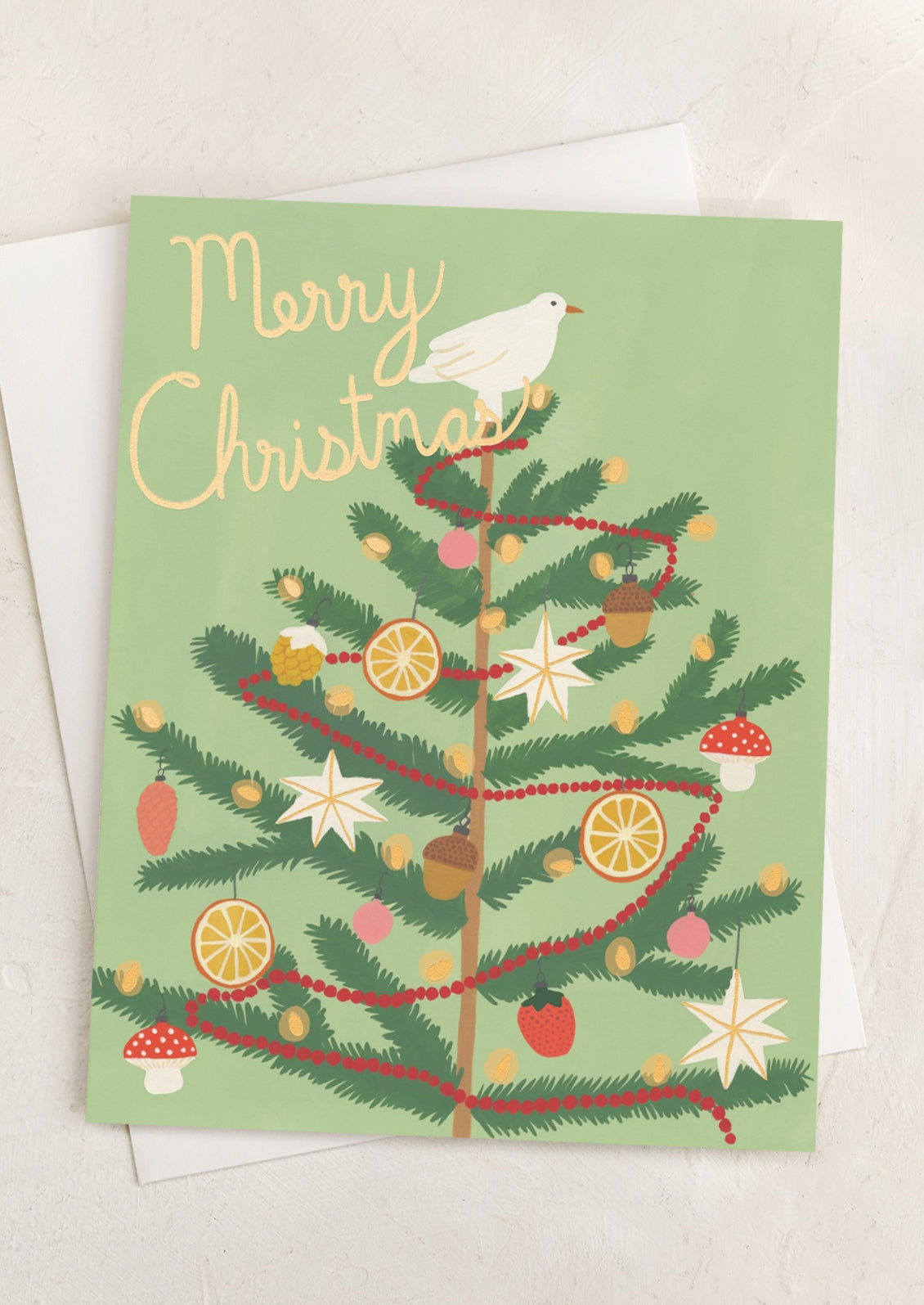 Spice Garland Christmas Card