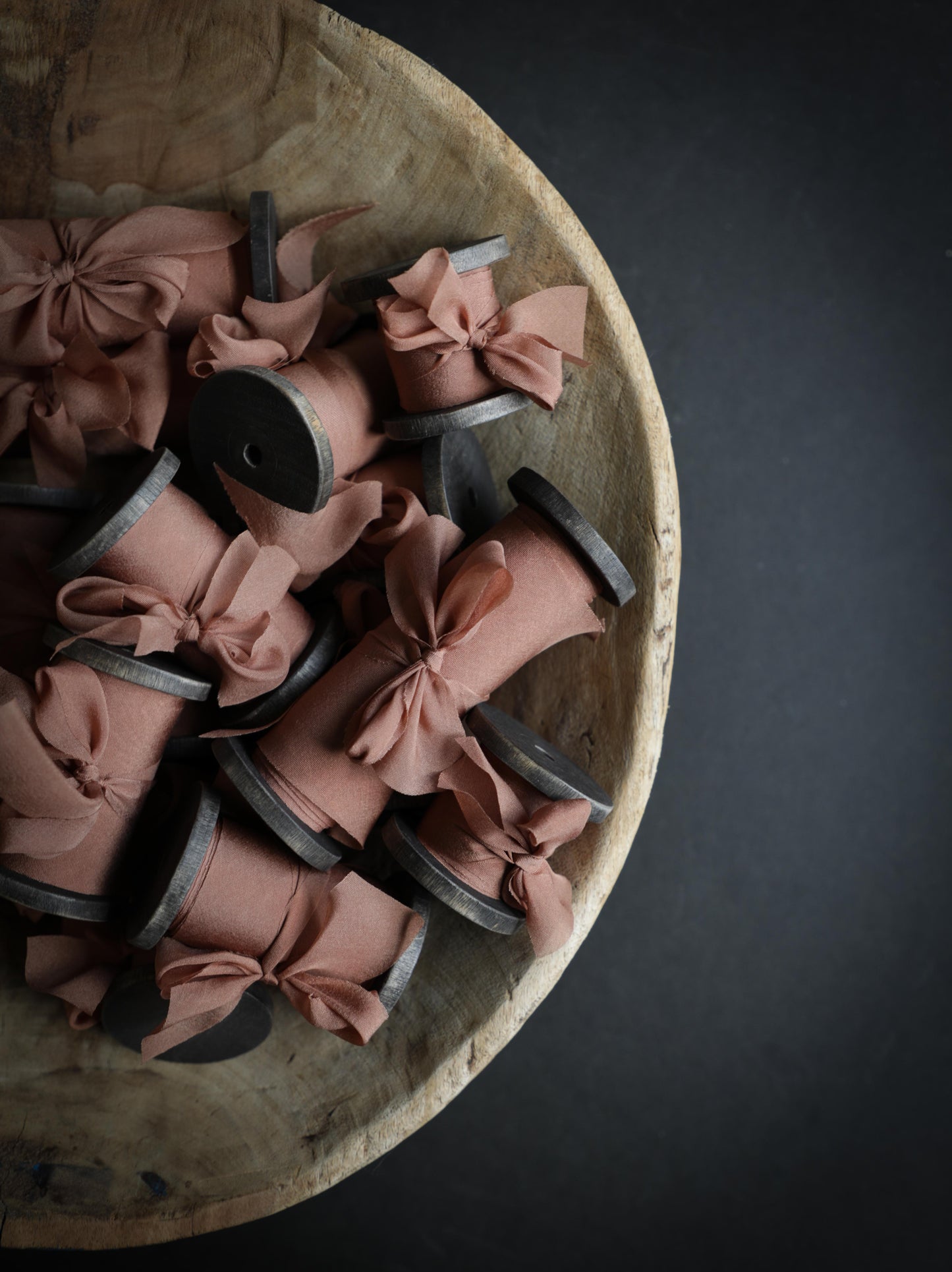 Cinnamon {Sheer} Silk Ribbon