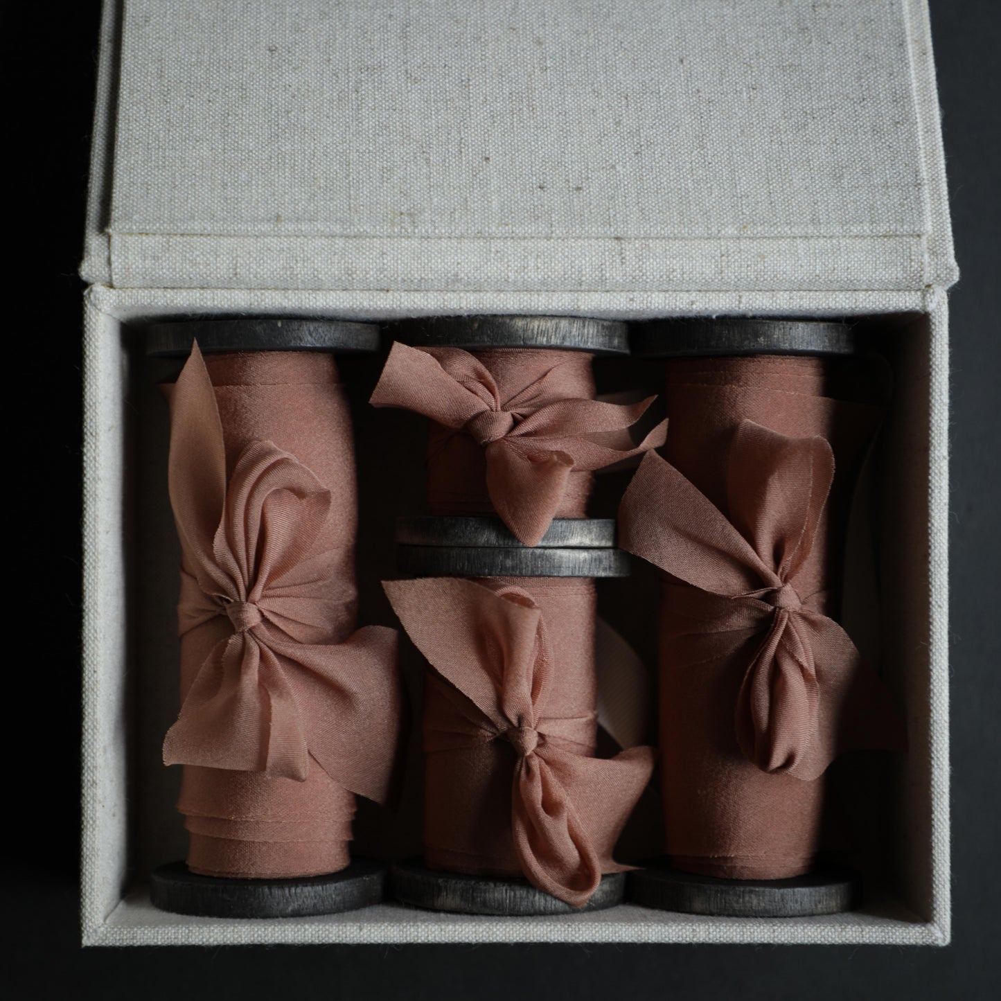 Cinnamon {Sheer} Silk Ribbon