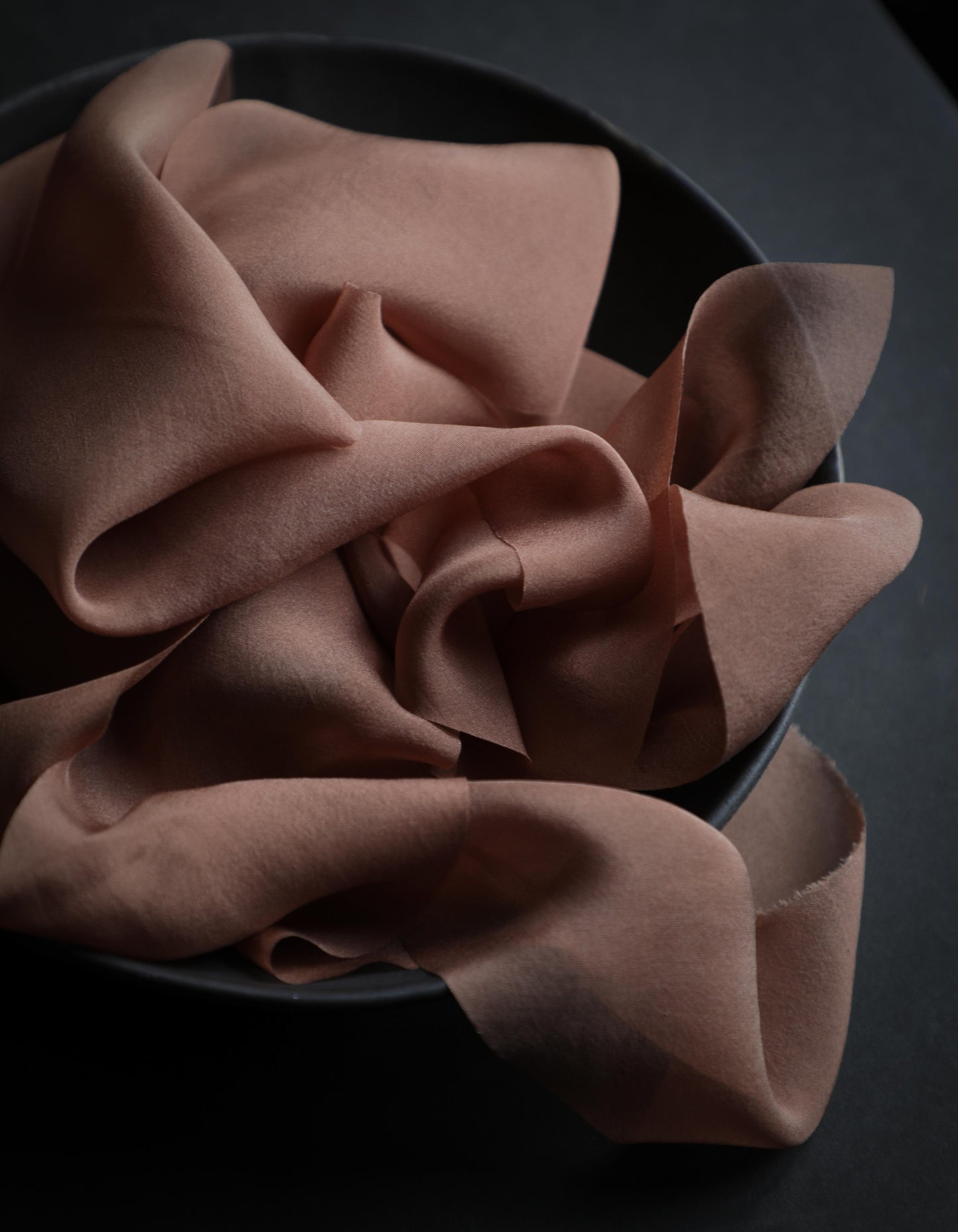 Cinnamon {Sheer} Silk Ribbon