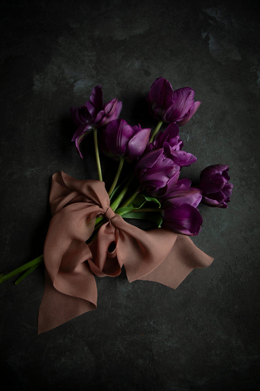 Cinnamon {Sheer} Silk Ribbon