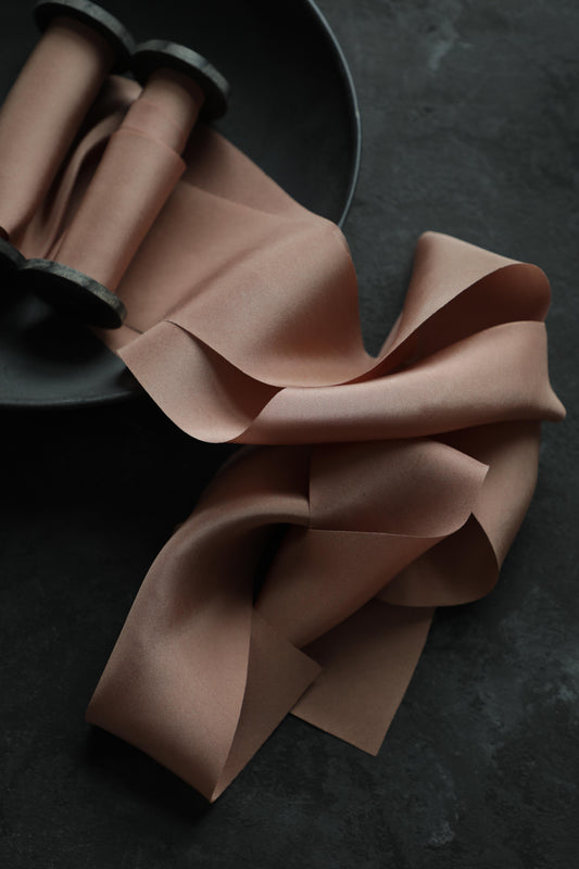 Cinnamon Silk Ribbon