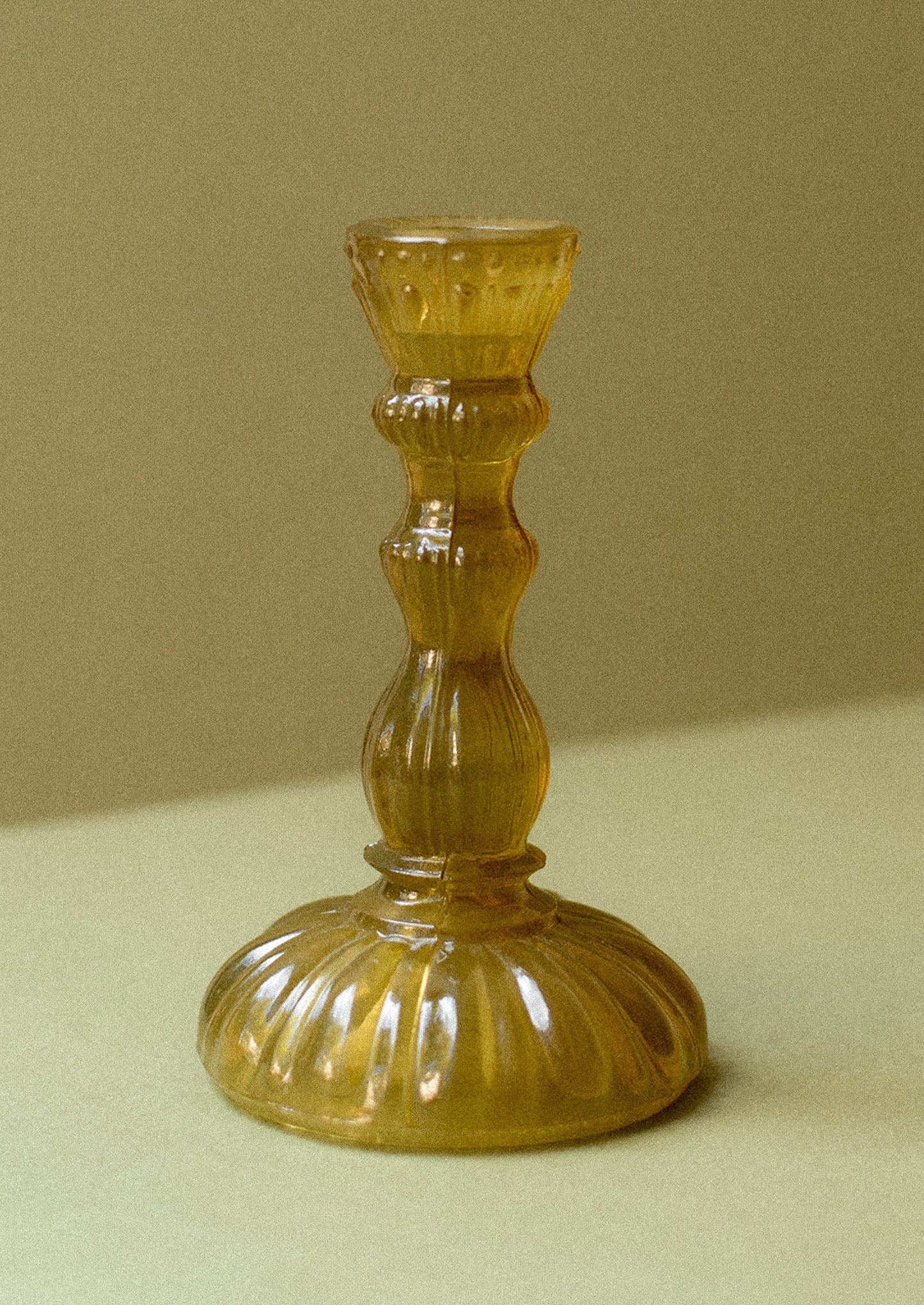 Claudia Glass Taper Holder