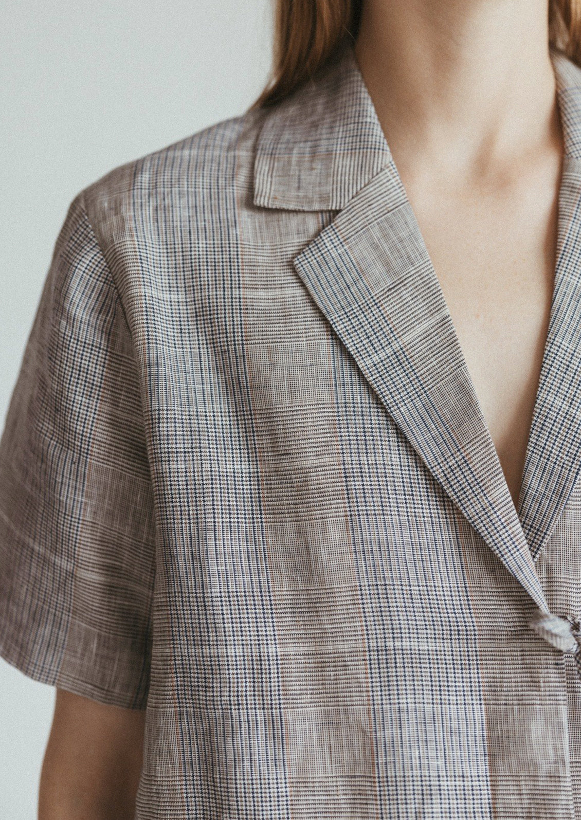 Cloutier Tie Front Linen Shirt