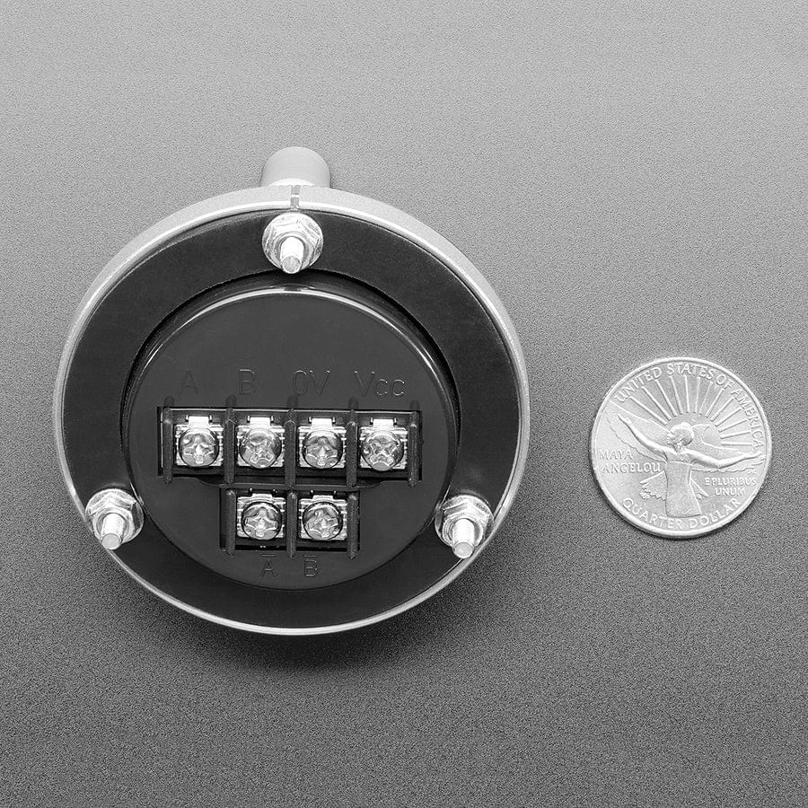 CNC Rotary Encoder - 100 Pulses per Rotation - 60mm Silver