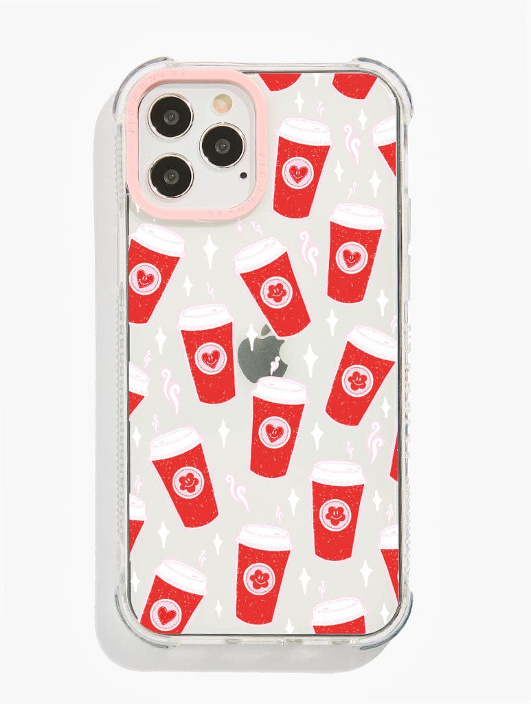 Coffee Cups Shock iPhone Case