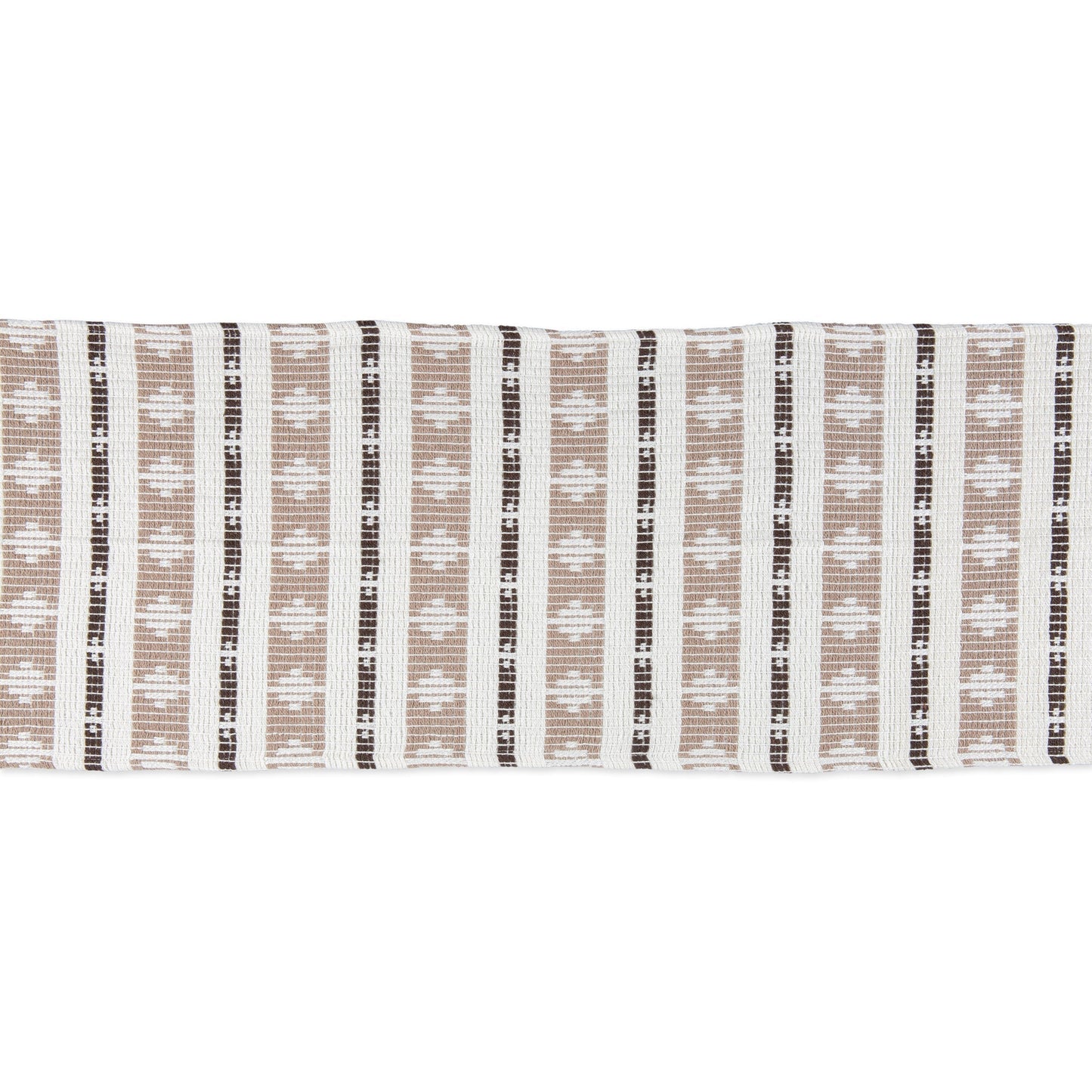 Colby Southwest Dark Brown Stone Table Runner