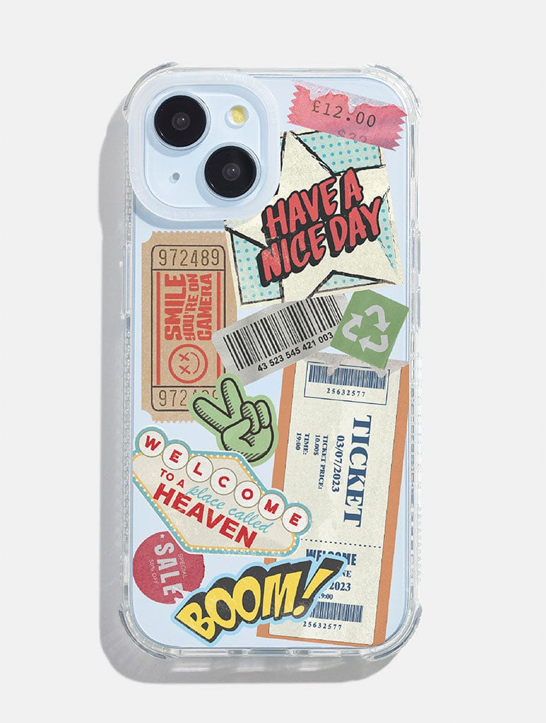 Collage Shock iPhone Case