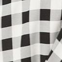 Collectif Black & White Gingham Giordana Swing Dress