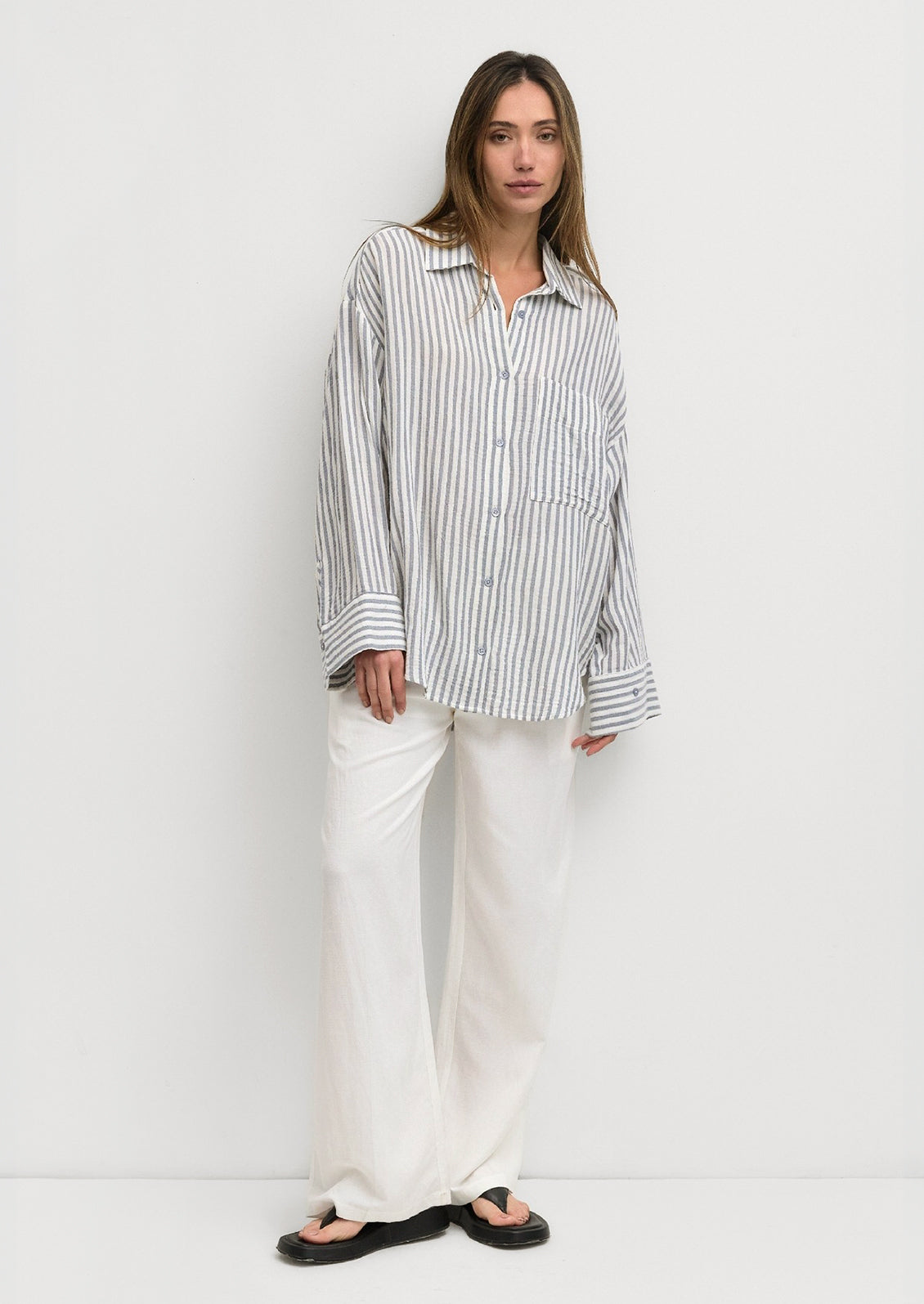 Collins Doublecloth Cotton Shirt
