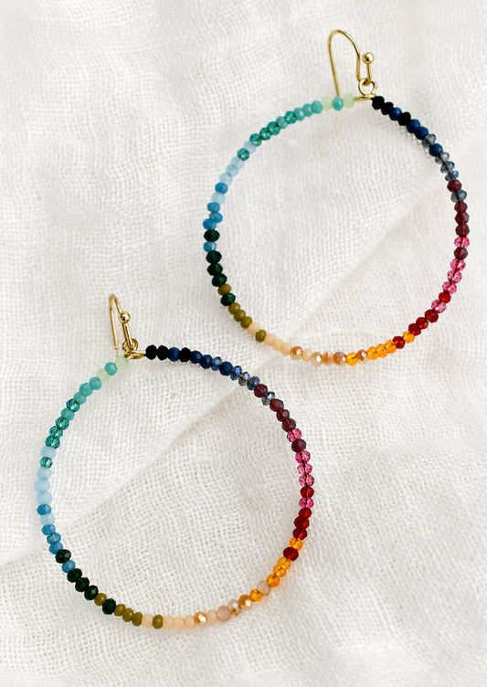Color Story Hoop Earrings