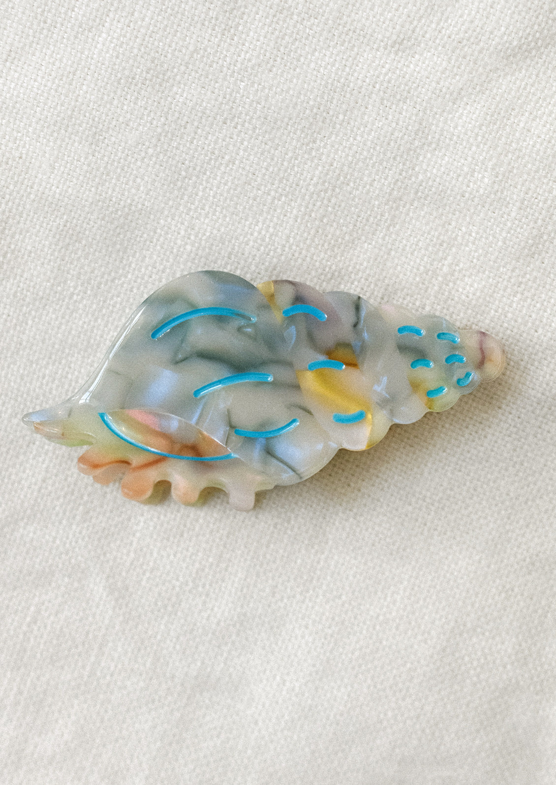 Conch Shell Hair Claw