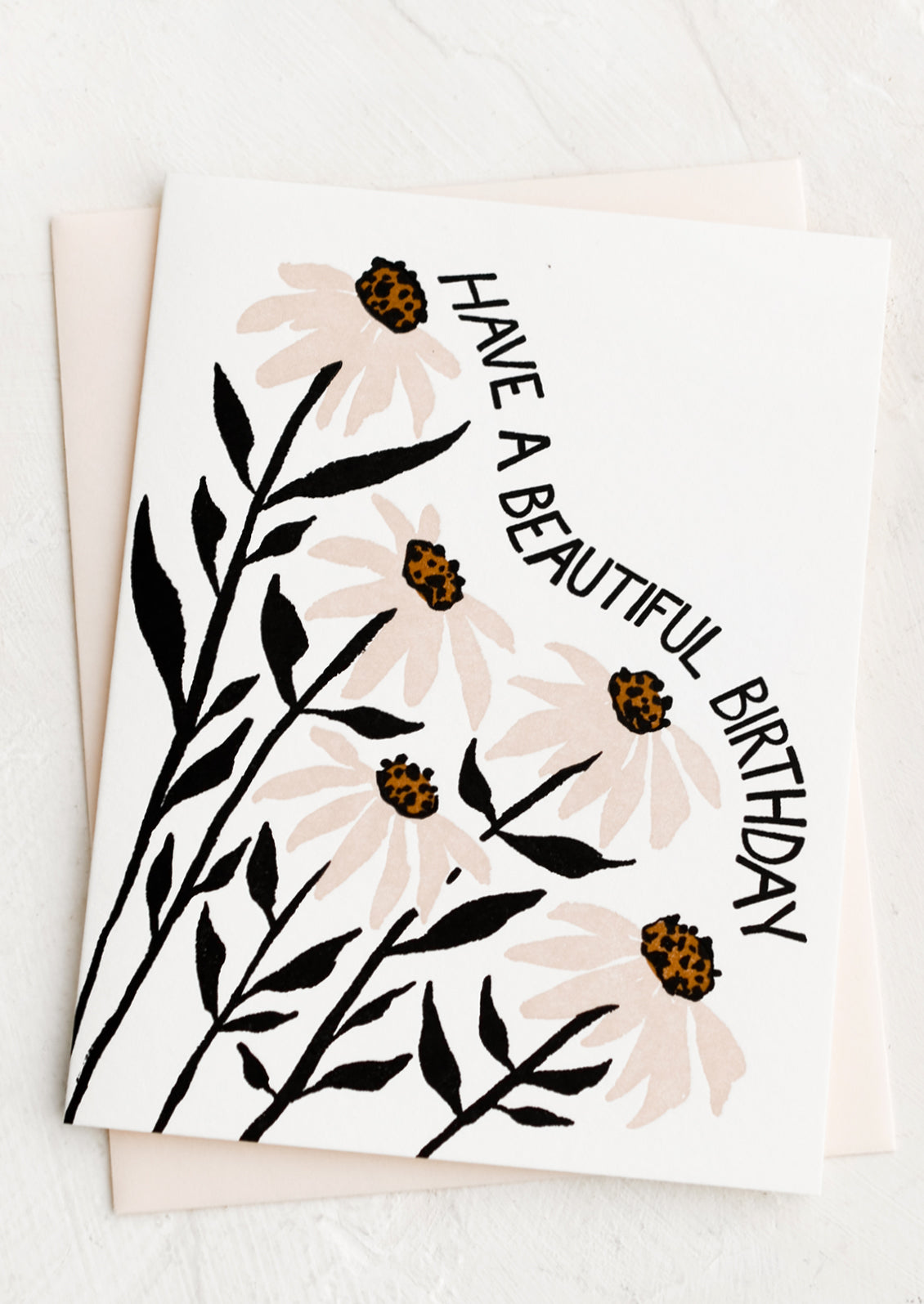 Coneflower Birthday Card