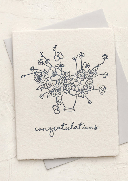 Congratulations Bouquet Card