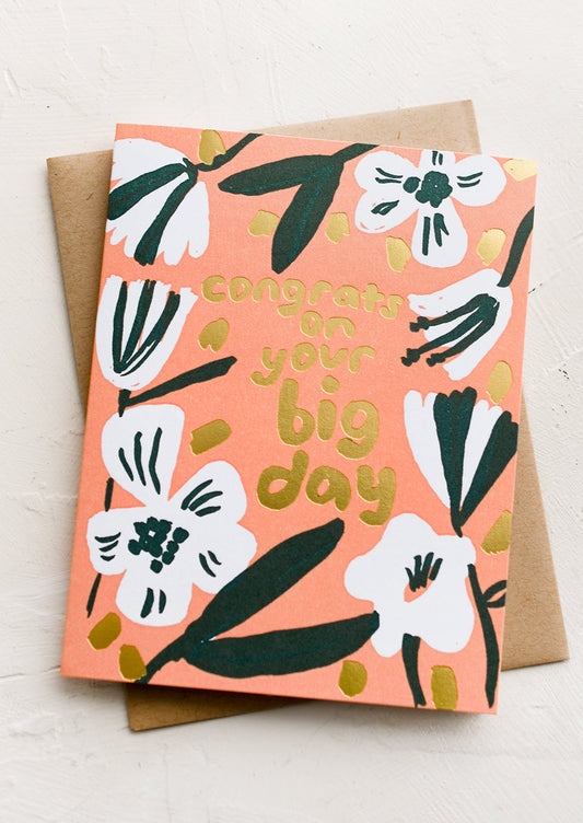 Congrats On Your Big Day Card