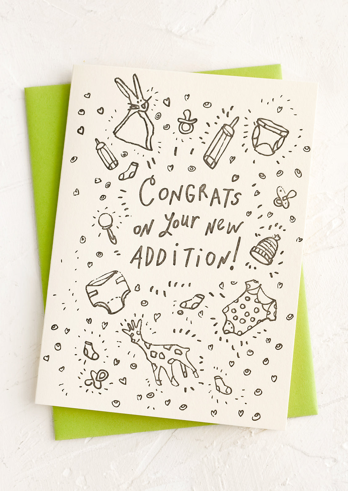 Congrats On Your New Addition Card