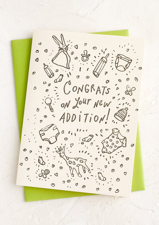 Congrats On Your New Addition Card