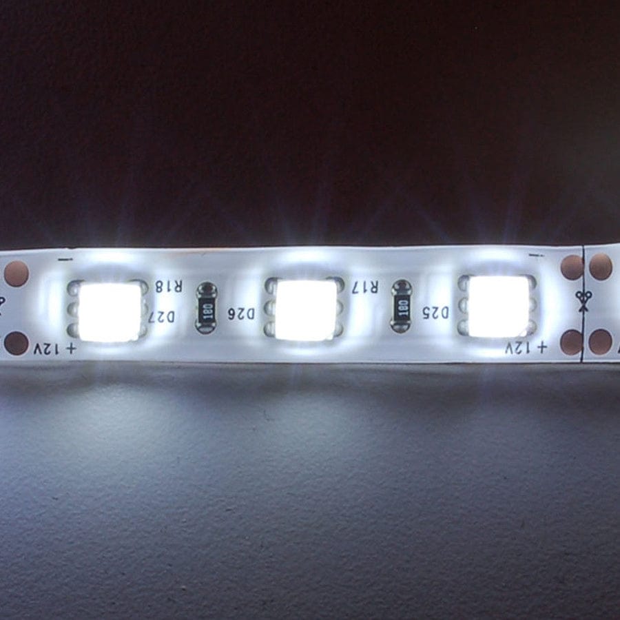 Cool White LED Weatherproof Flexi-Strip 60 LED - 1m