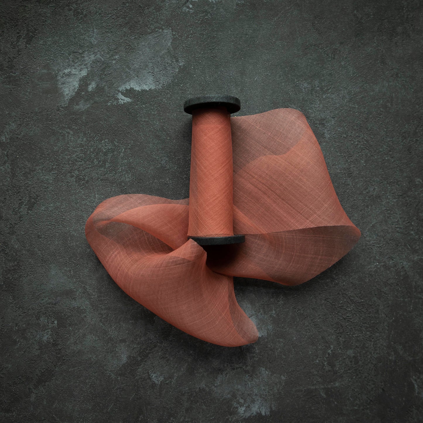 Coral Canna {Organza} Silk Ribbon
