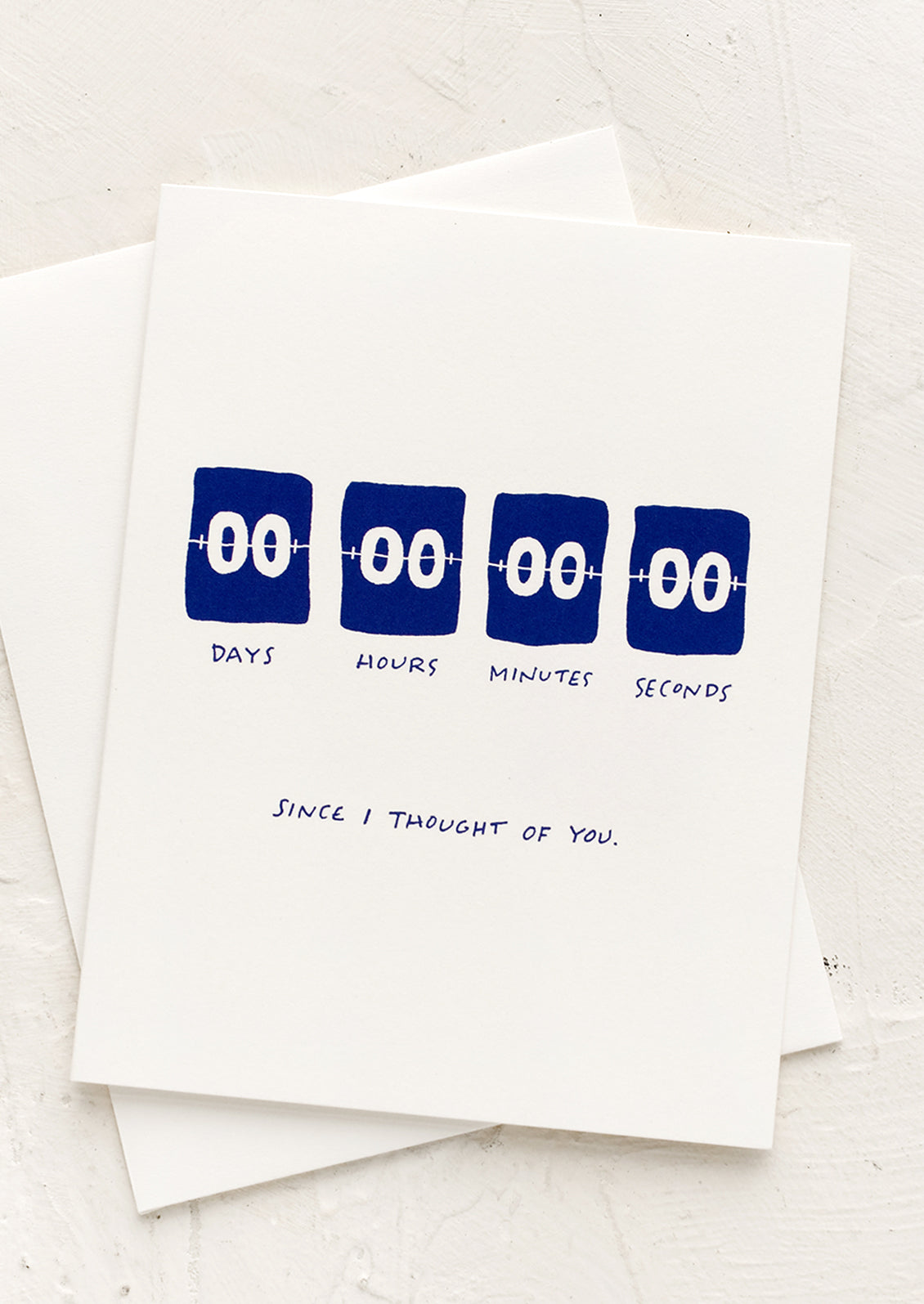 Clock Thinking Of You Card