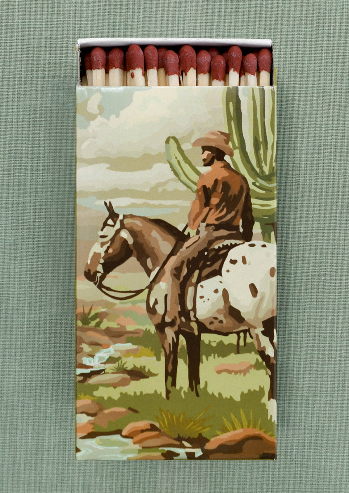 Cowboy Matchbox