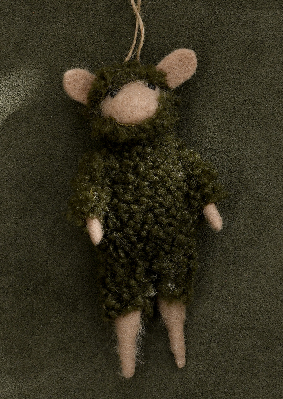 Sheep In Fleece Onesie Ornament