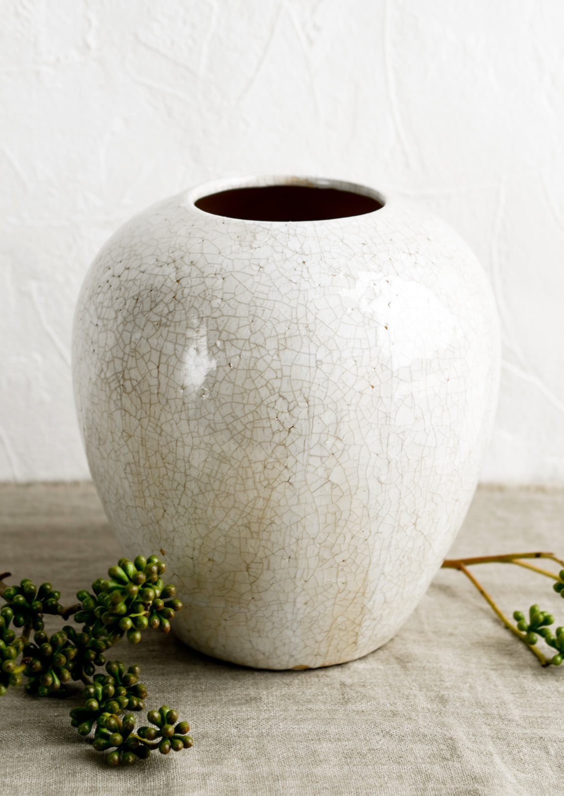 Crackle Glaze Ceramic Vase