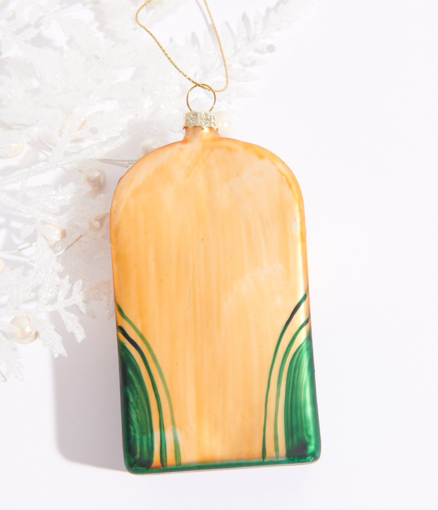 Crayon Box Glass Ornament
