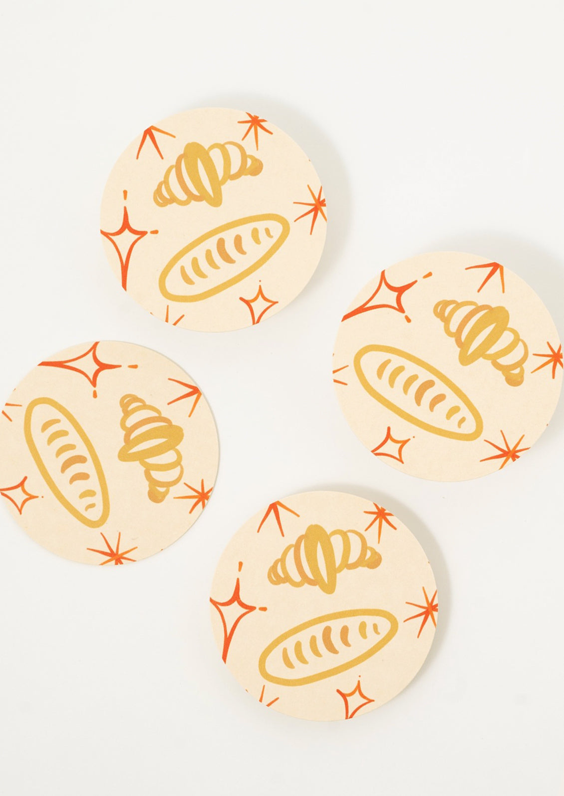 Printed Paper Coaster Set