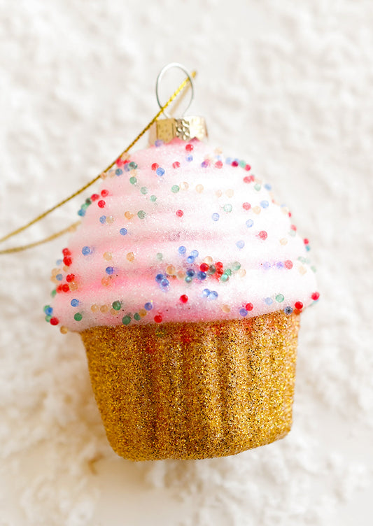 Frosted Cupcake Ornament