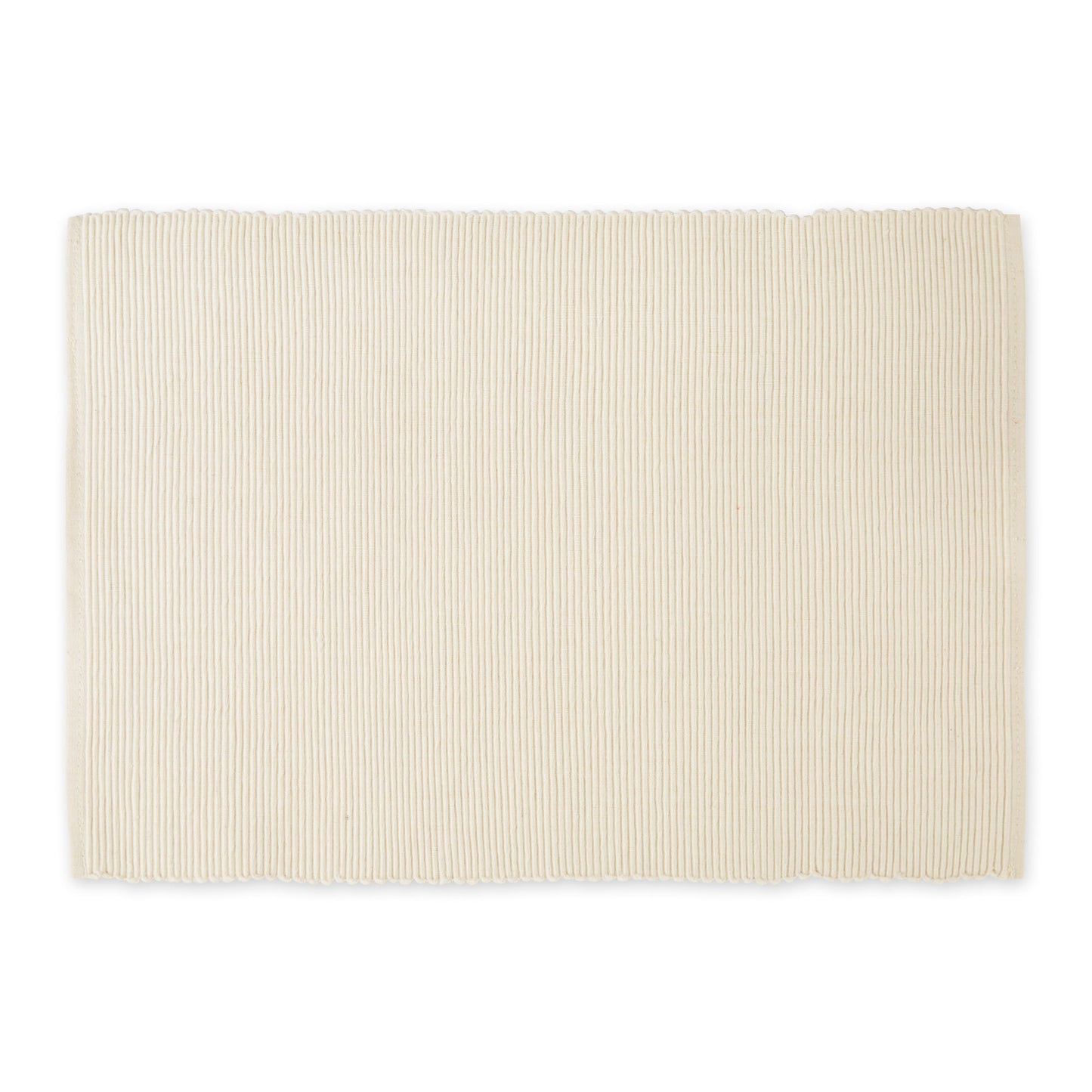 Natural Ribbed Placemats, Set Of 6