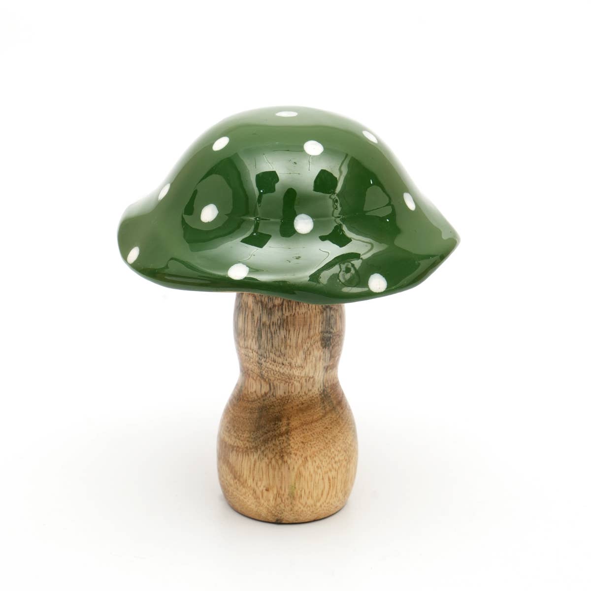 Wooden Table Top Large Mushroom , Set of 2