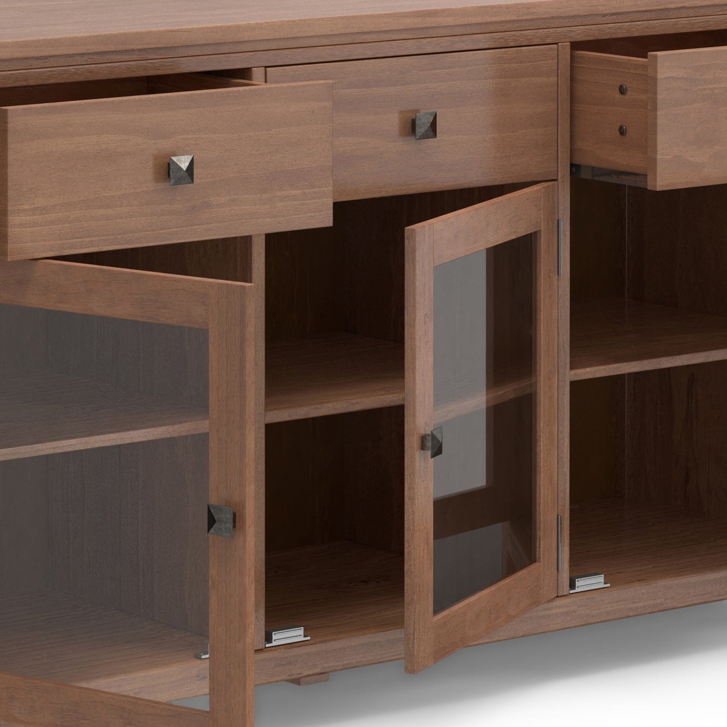 Mirador Solid Wood Sideboard with 3 Drawers