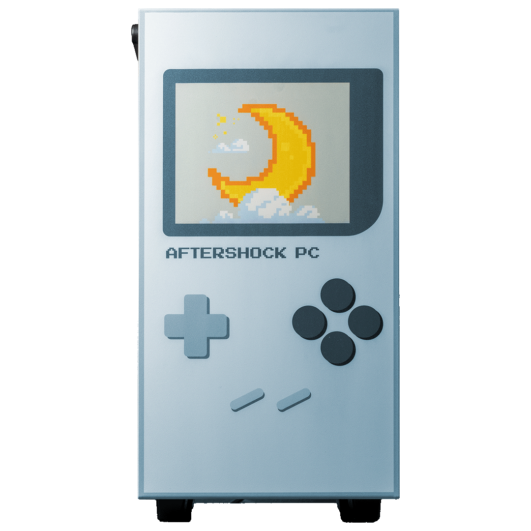 Aftershock Pixel Blue Desktop Gaming PC (Ryzen 5 7500F) [RTX 4060]