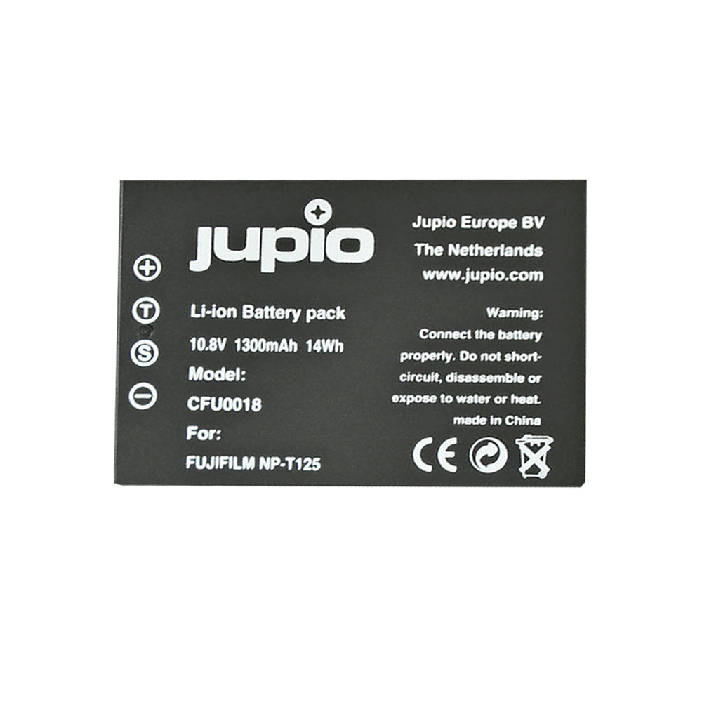 Jupio Li-Ion 10.8V 1300mAh Battery For Fuji NP-T125 Camera